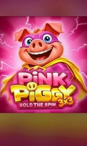 3X3 Pink Piggy Hold The Spin